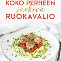 Koko perheen järkevä ruokavalio