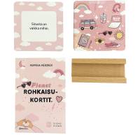 Pienet rohkaisukortit (kortit + opaskirja + teline)
